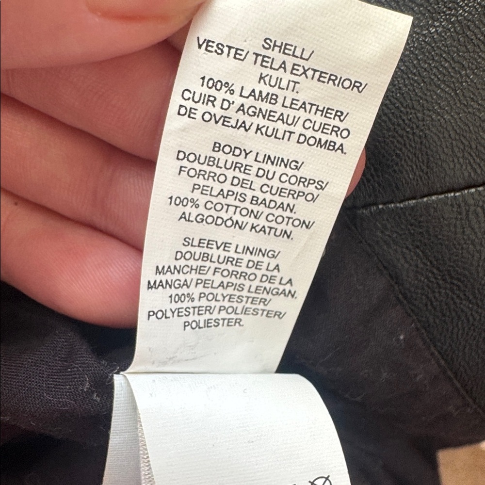 LuckyBrand leather jacket - Picture 7 of 7